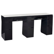 Vicki Double Table Black Whale Spa