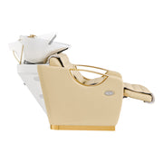 Victoria Gold Electric Shampoo Chair Beige DIR