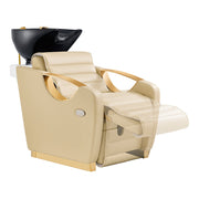 Victoria Gold Electric Shampoo Chair Beige DIR