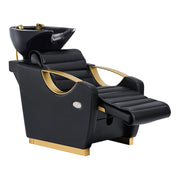 Victoria Gold Electric Shampoo Chair Black DIR