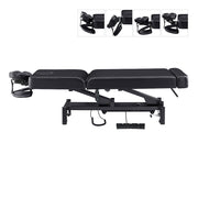 WellRelax 2-Motors Therapy Treatment Table with Tilting Cradle Pillow