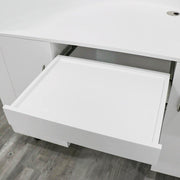 WHITE Glam Reception Desk