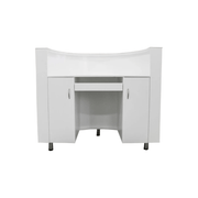 WHITE Glam Reception Desk
