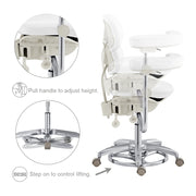 Willow Sonography Ergonomic Chair - Fully Adjustable White DIR