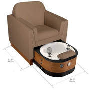 Wilshire Luxury Edition Pedicure Chair Living Earth Crafts
